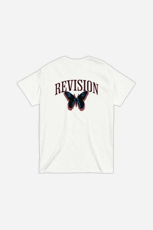 BUTTERFLY EFFECT WHITE T-SHIRT1