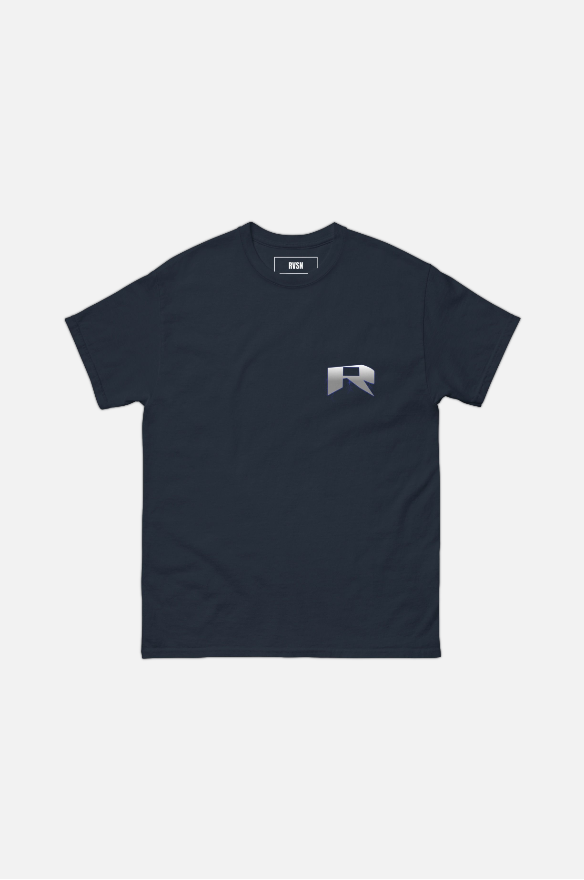 LIGHTNING BUTTERFLY NAVY T-SHIRT