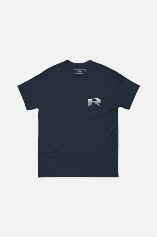 LIGHTNING BUTTERFLY NAVY T-SHIRT
