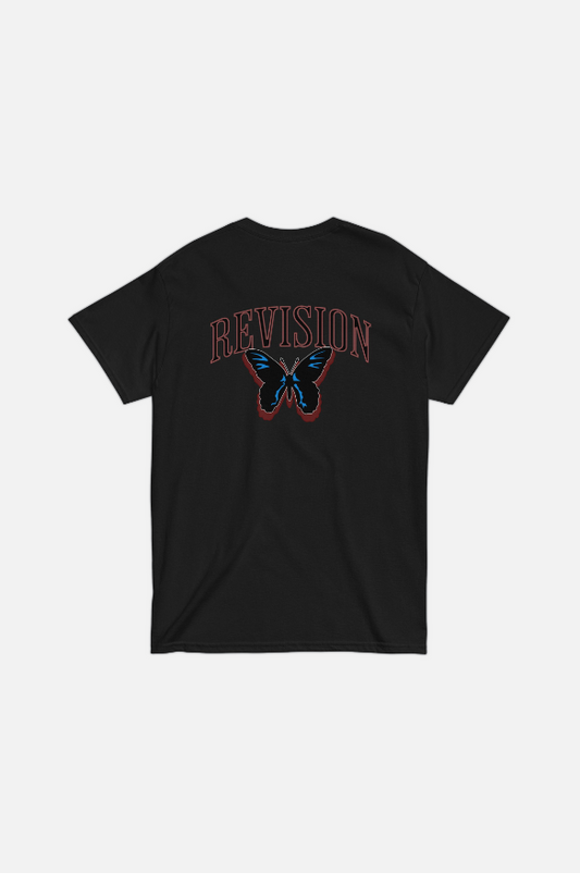 BUTTERFLY EFFECT BLACK T-SHIRT