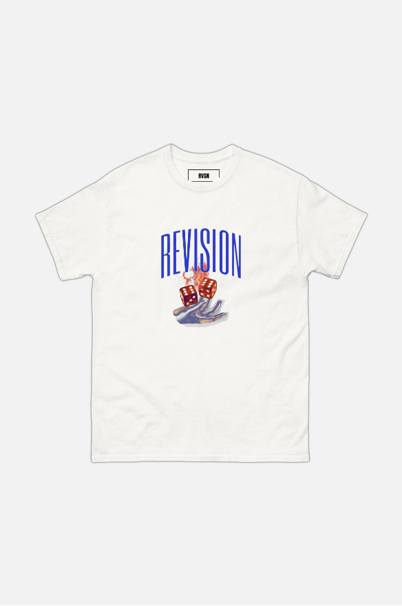 DICE WHITE T-SHIRT