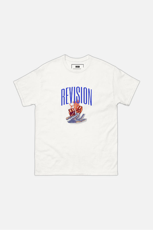 DICE WHITE T-SHIRT