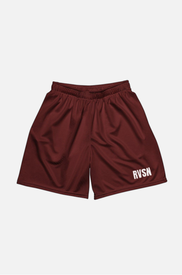 BURGUNDY SHORTS