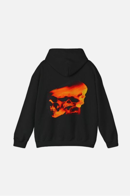 CAGED SKULL HOODIE
