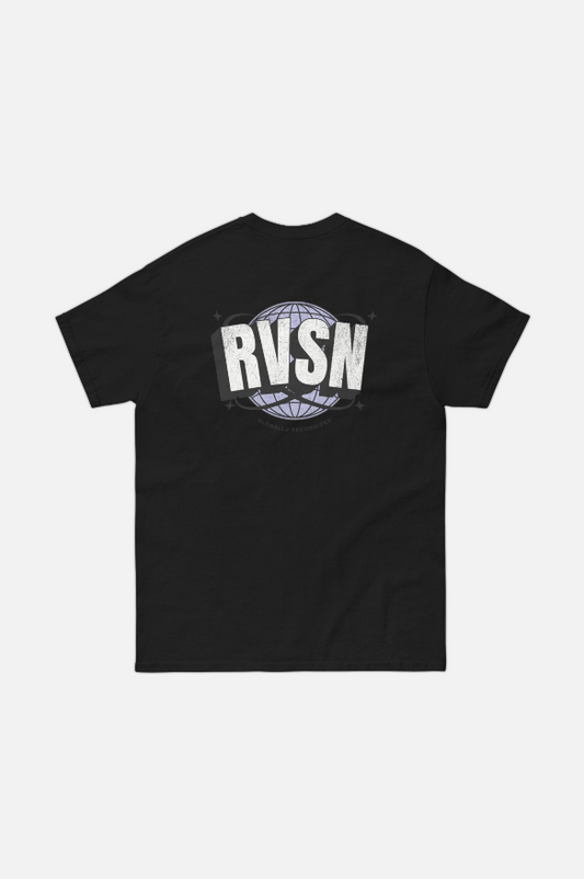 GLOBE BLACK T-SHIRT