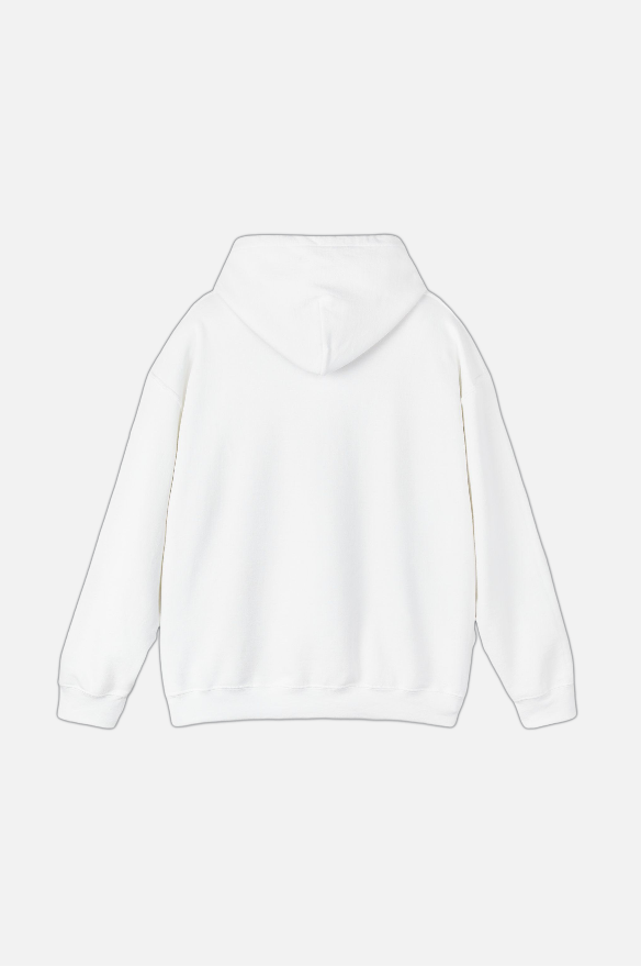 BUTTERFLY EFFECT WHITE HOODIE