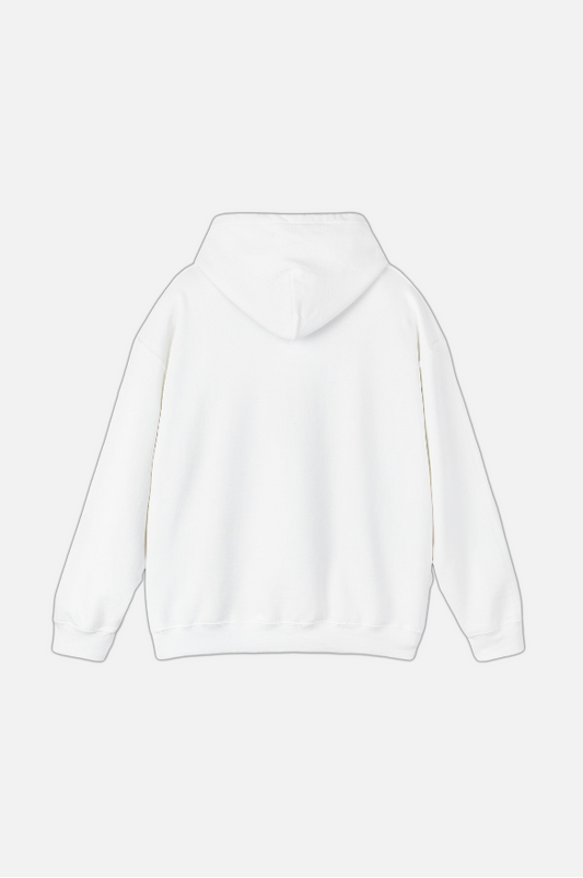 BUTTERFLY EFFECT WHITE HOODIE