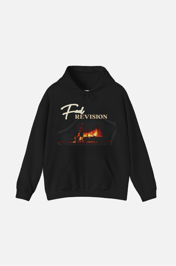 FUELED BY REVISION BLACK HOODIE