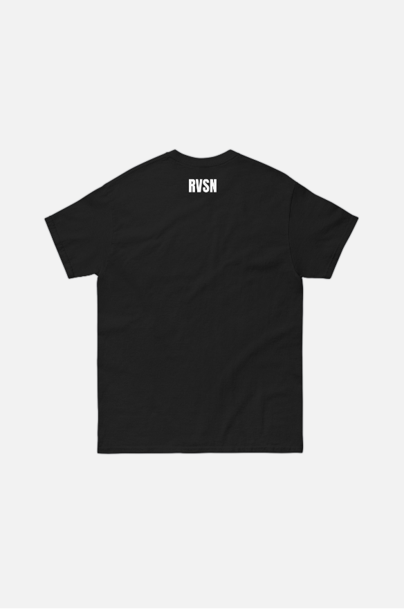 REVISION R BLACK T-SHIRT
