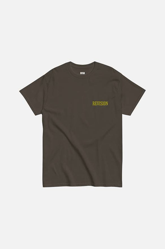 BEAUTY OF LIFE BROWN T-SHIRT